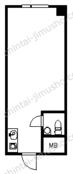 山王アーバンライフの間取図
