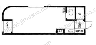 タックイレブン高田馬場の間取図