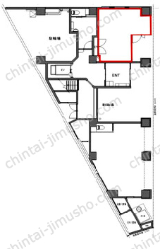 ISM東中野1Fの間取図