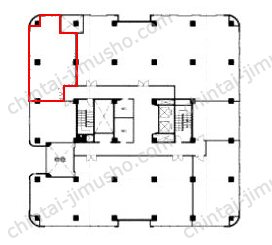 新都市センタービル2Fの間取図