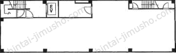 Floor and Walls Hacchobori／フロアーアンドウォールズ八丁堀ビルの間取図