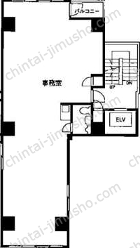 新富町一丁目ビルの間取図