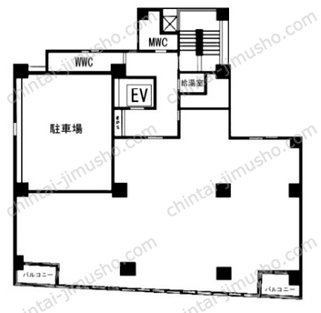 HR・NET日本橋ビルの間取図