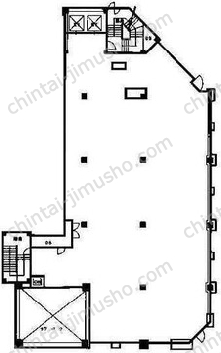 SVAX西新橋ビルディング4Fの間取図