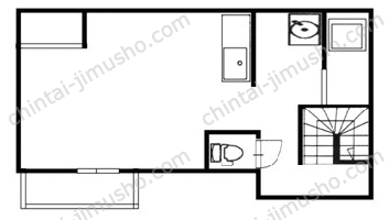 Neo Tokyo Annex3階の間取図