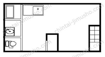 Neo Tokyo Annex1階の間取図