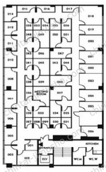 新東陽ビル／ハローオフィス東陽町4階の間取図