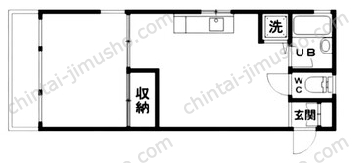 プラムロックハイツの間取図