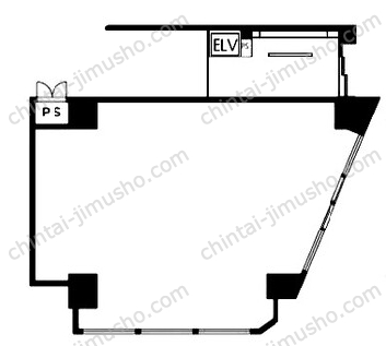 イーストサイドの間取図