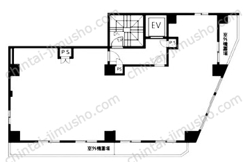 イーストサイドの間取図
