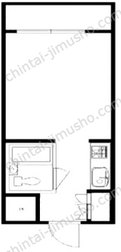 ライオンズマンション関内の間取図