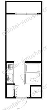 ライオンズマンション関内の間取図