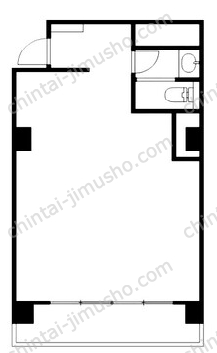 Relink SHINJUKUの間取図