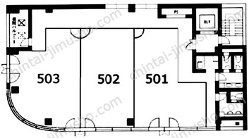 ル・グラシエルBLDG.1の間取図