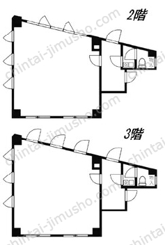 光ビルの間取図