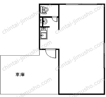 メゾンアヴァンセ1階の間取図