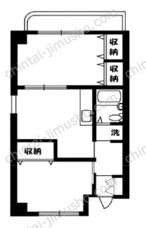 仙台坂アルカディア9階の間取図