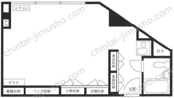 ニューステイトメナーの間取図