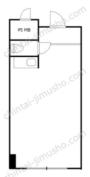朝日九段マンションの間取図