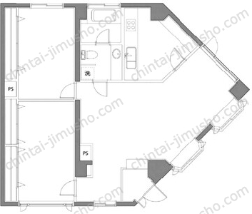 サンセット山手の間取図