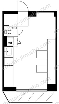 アルベルゴ乃木坂の間取図