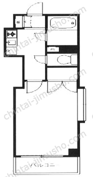 スノハラビル2階の間取図