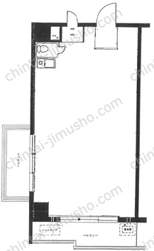 飯田橋ハイタウンの間取図
