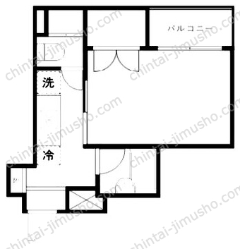 プリンセスコート東麻布の間取図
