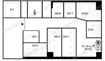 横須賀第8ビル／ワイムビジネスプラザ浜松町3Fの間取図