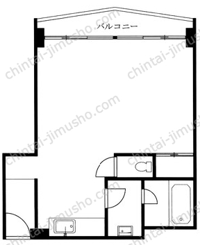 パレス青山2階の間取図