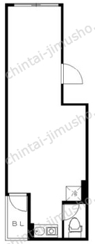 La cube Shinjuku／ラ　キューブ新宿1階の間取図
