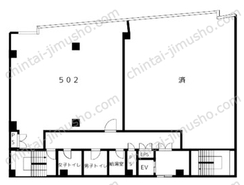 ECS第27ビル／ハローオフィス蒲田東の間取図