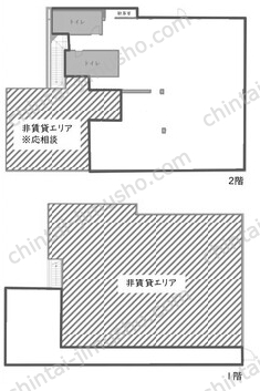 高森商事ビル一括貸の間取図