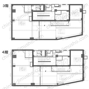 good office品川の間取図