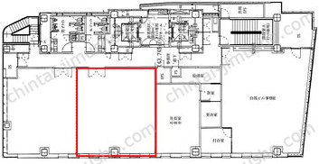 第一白鳳ビルディング3Fの間取図