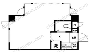グローリア初穂梅ヶ丘の間取図