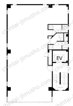 POOLDUCK BLDG（プールダックビル）の間取図