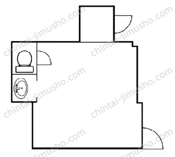 六番町プレイス1Fの間取図