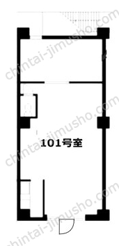 マンション山裕1階の間取図