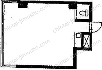 AKASAKA 8 BLDG.／赤坂8ビル1階の間取図