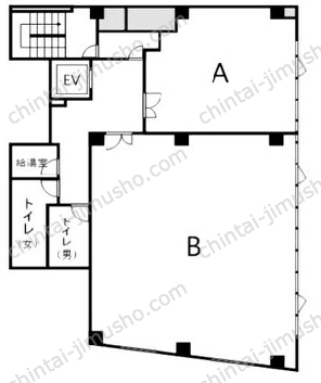 落合ビル／シティレジデンスの間取図
