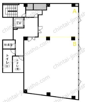 落合ビル／シティレジデンスの間取図