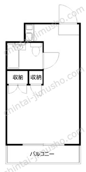 パレドール池袋12階の間取図