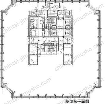 愛宕グリーンヒルズMORIタワーの間取図