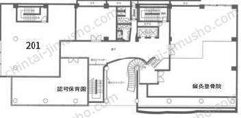 和紅ビル2Fの間取図