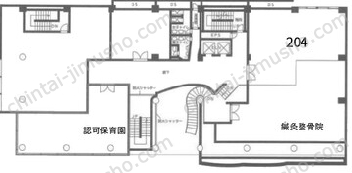 和紅ビル2Fの間取図
