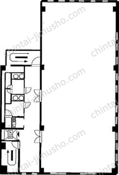 MOMON六本木ビル／モモンビル3階の間取図