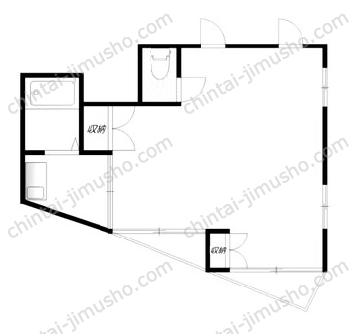 ウイングエステート二子の間取図
