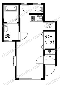 ガーデンSAZU1Fの間取図