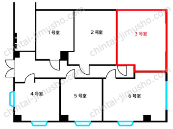 石川ビル／元町ビューティーガレージ2階の間取図